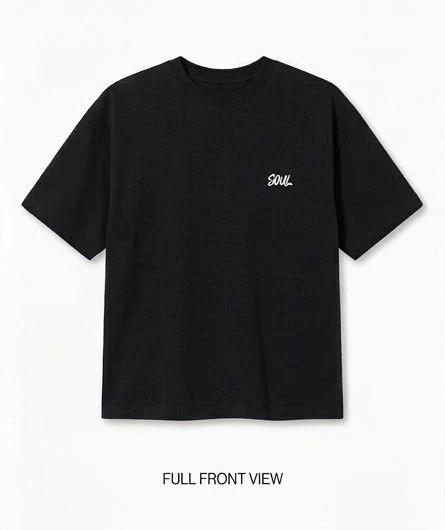 BLACK RUH TEE SHIRT - View 1