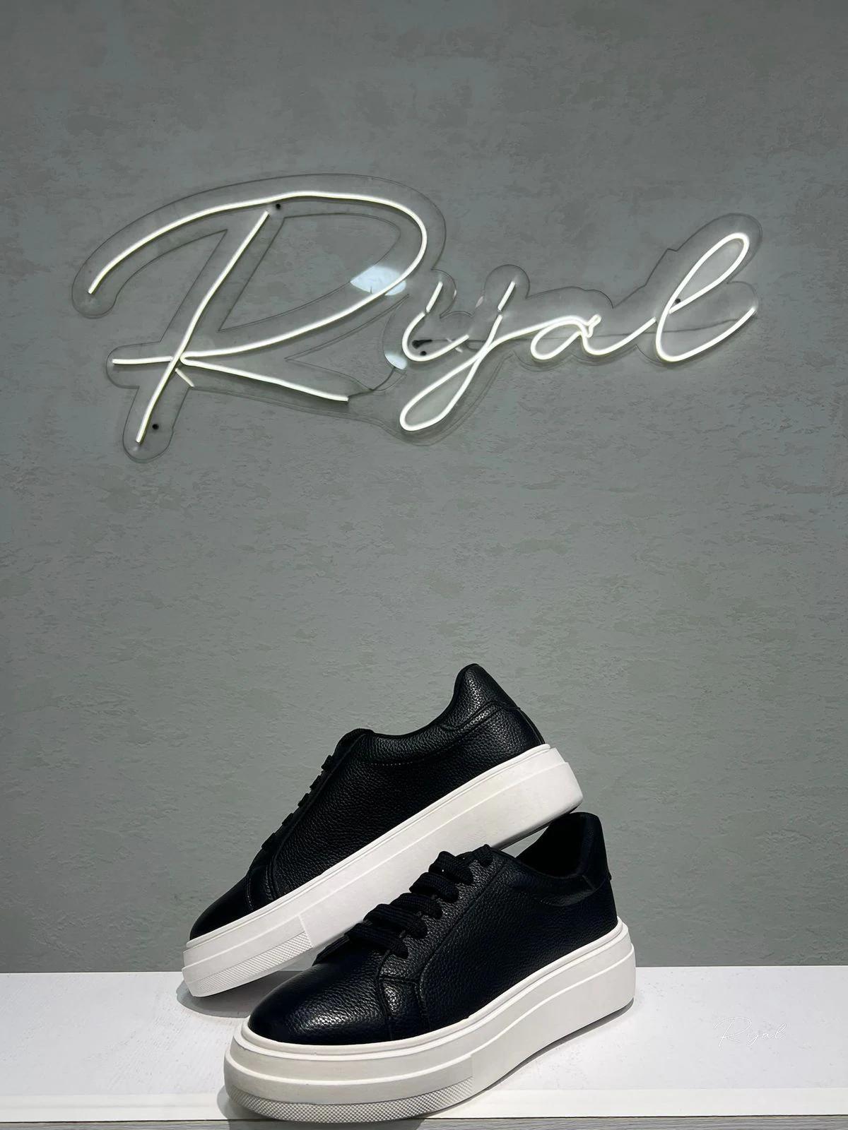 BLACK CASUAL SHOES - View 1