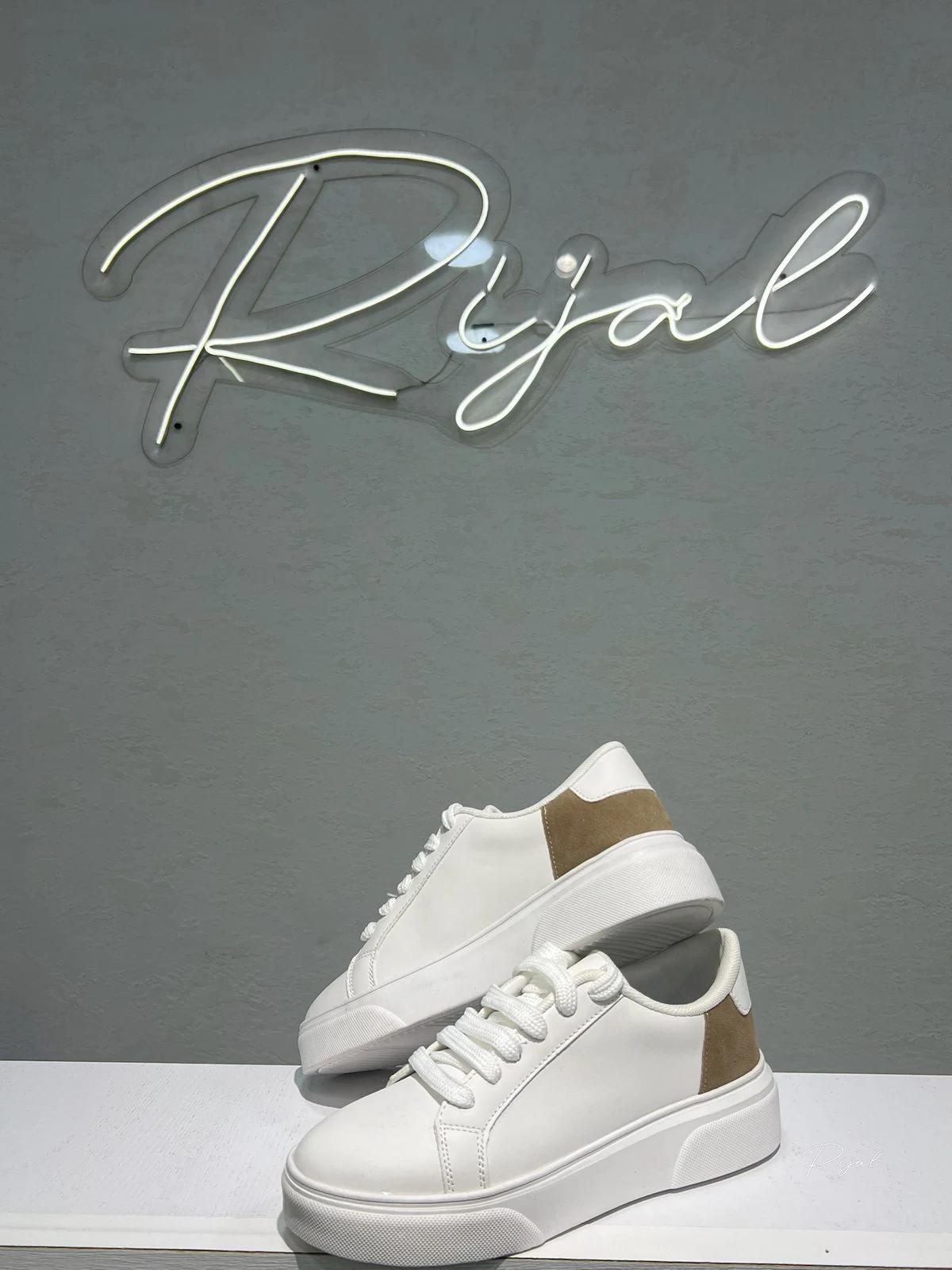 WHITE CASUAL SHOES - View 1