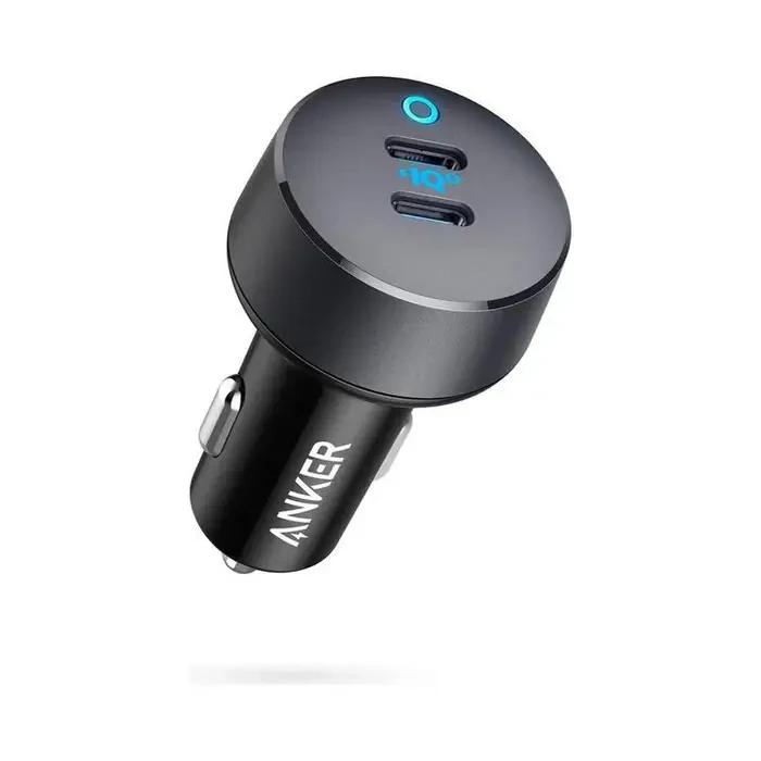 شاحن سيارة ANKER A2724 PowerDrive III Duo شحن سريع 40 واط بمنفذين USB-C - View 1
