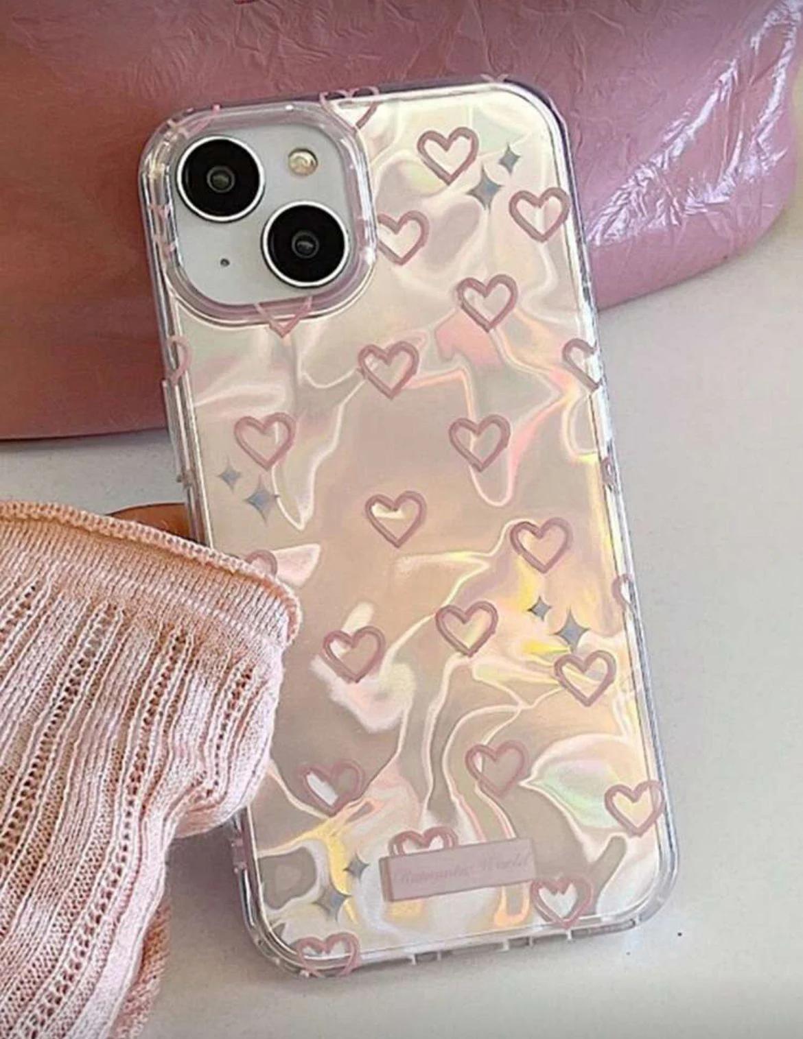 ROSE QUARTZ HEARTS CASE - View 1