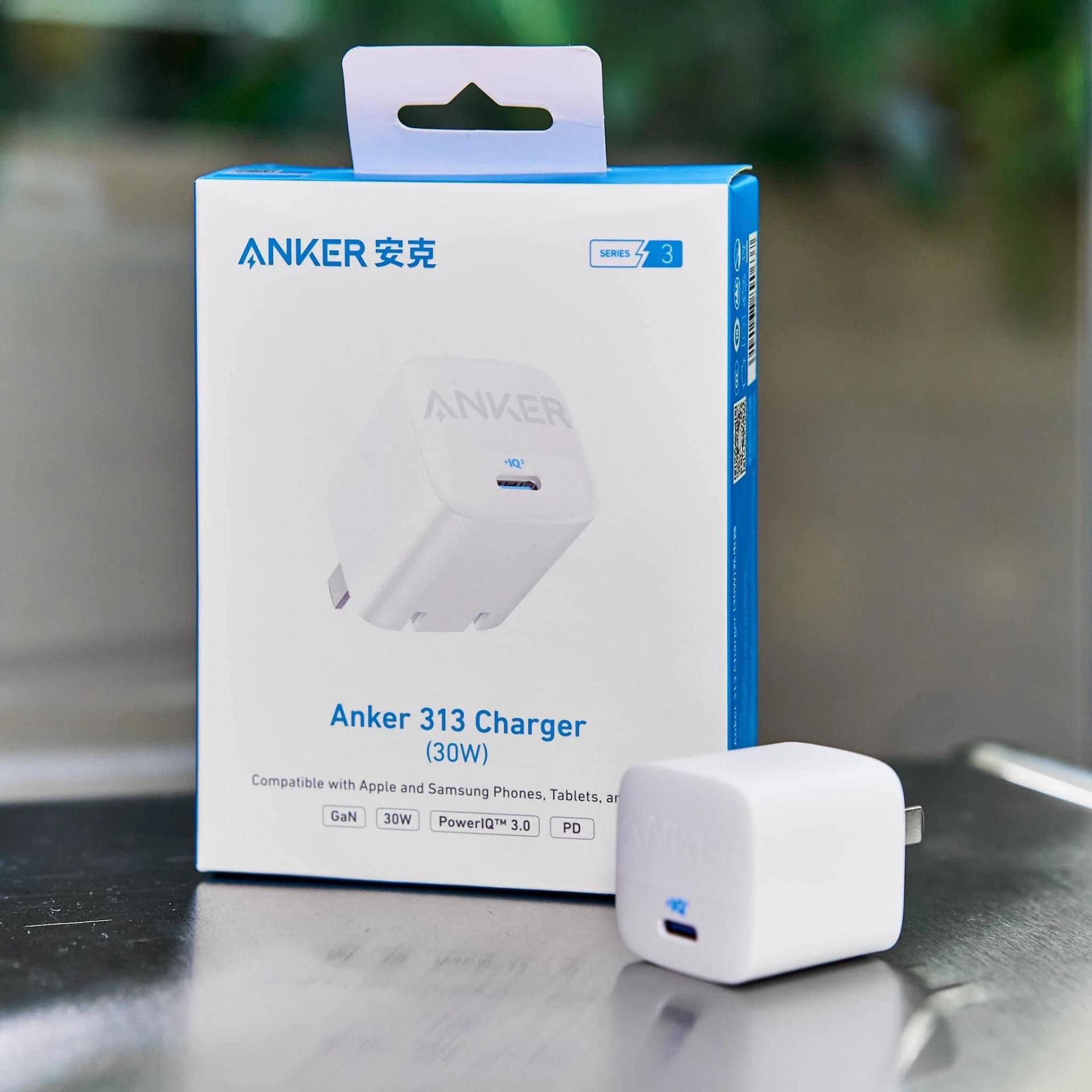 شاحن ANKER 313 GaN 30W USB-C موديل A2639 - View 1