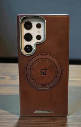 جراب Rimbmax P95 جلد MagSafe مع حامل 360° لهاتف iPhone 17 Pro Max - View 1