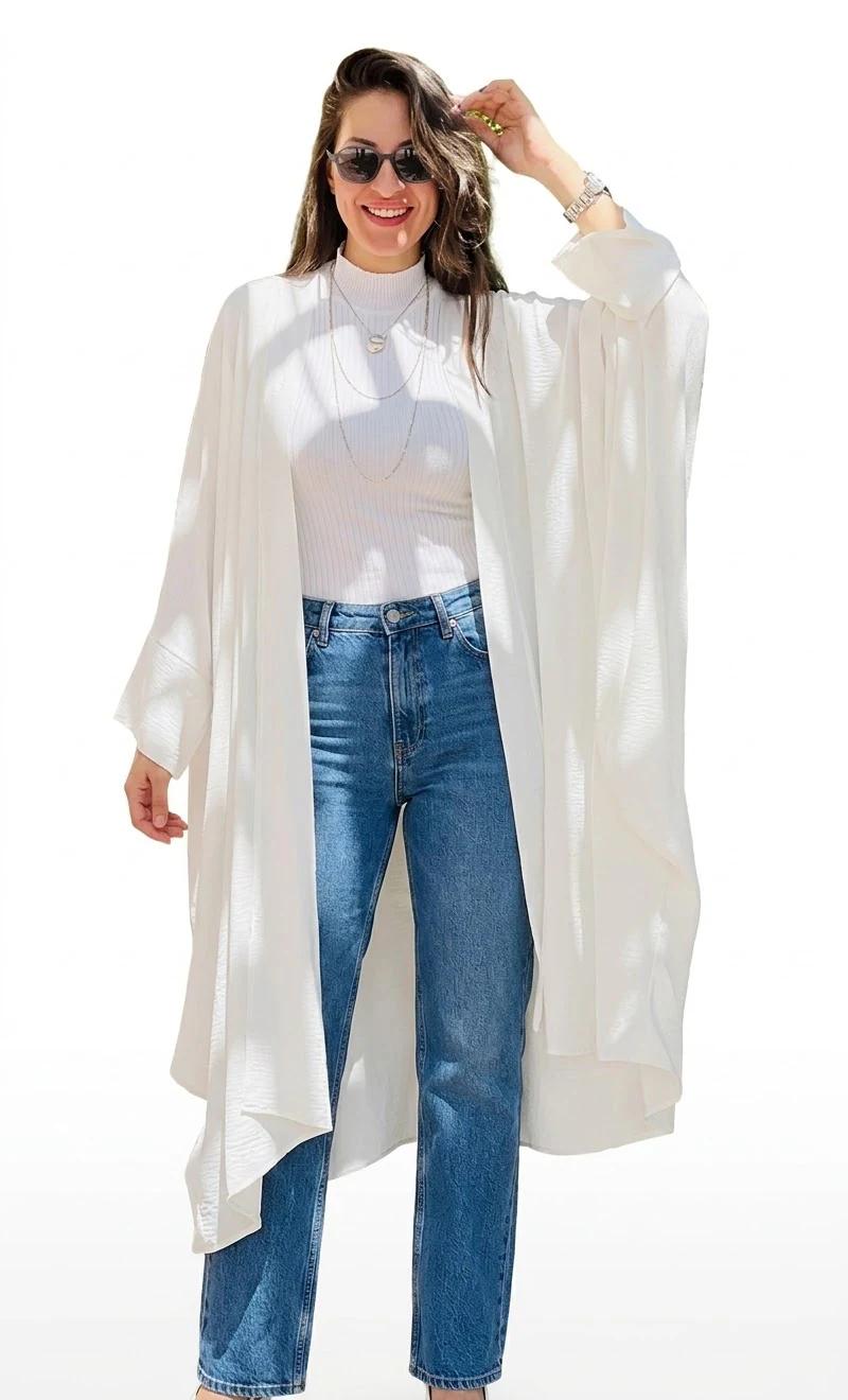 White kimono - View 1