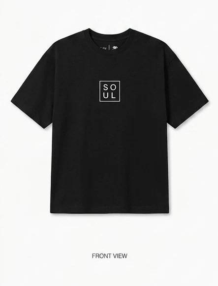 BLACK SOUL TEE SHIRT - View 1