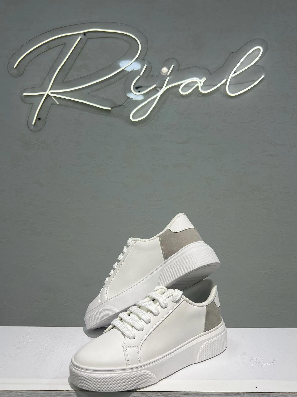 WHITE CASUAL SHOES - View 1