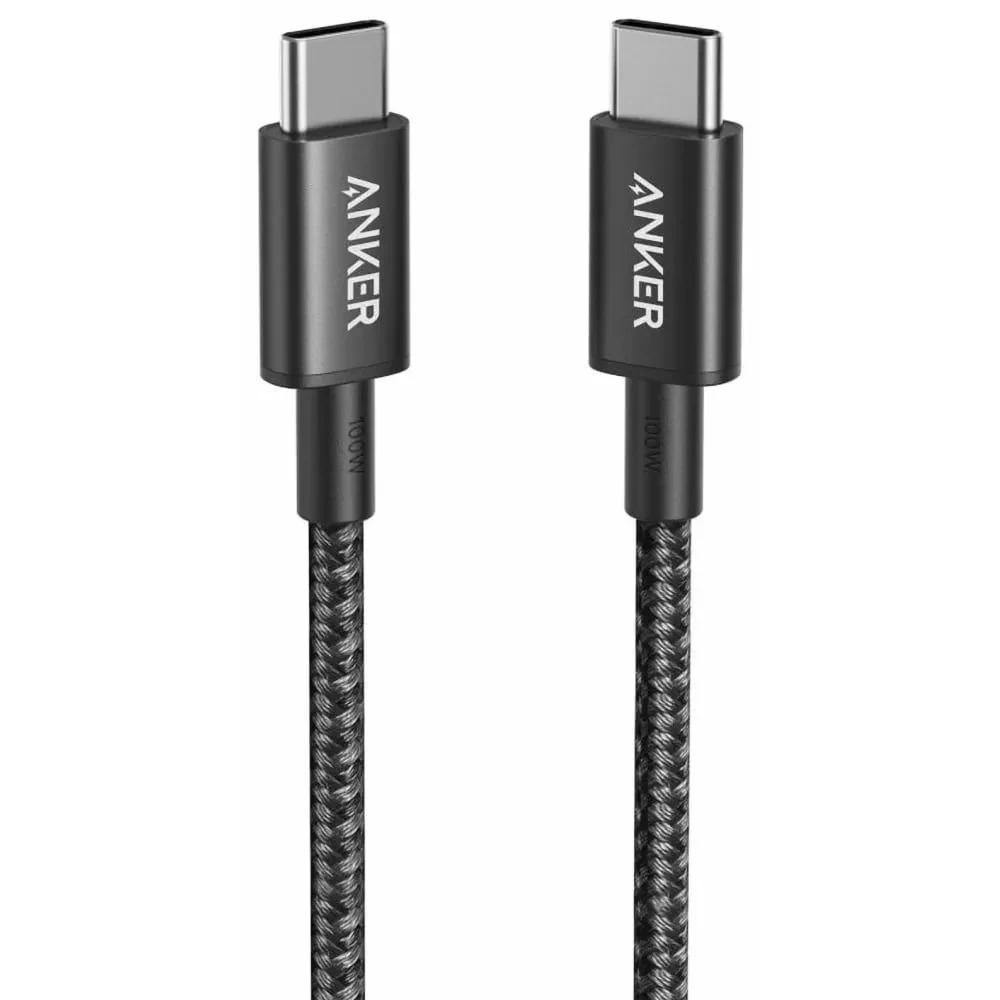 كابل شحن سريع Anker 60W مضفر بطول 3.3 قدم موديل A8752H11 - View 1