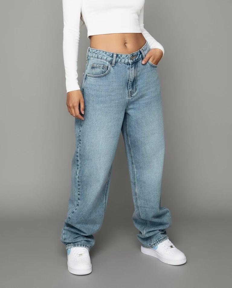 JEANS WIDE LEG - View 1