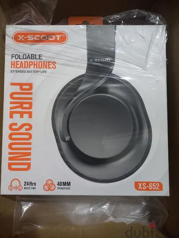سماعة رأس X-Scoot XS-652 بلوتوث لاسلكية - View 1