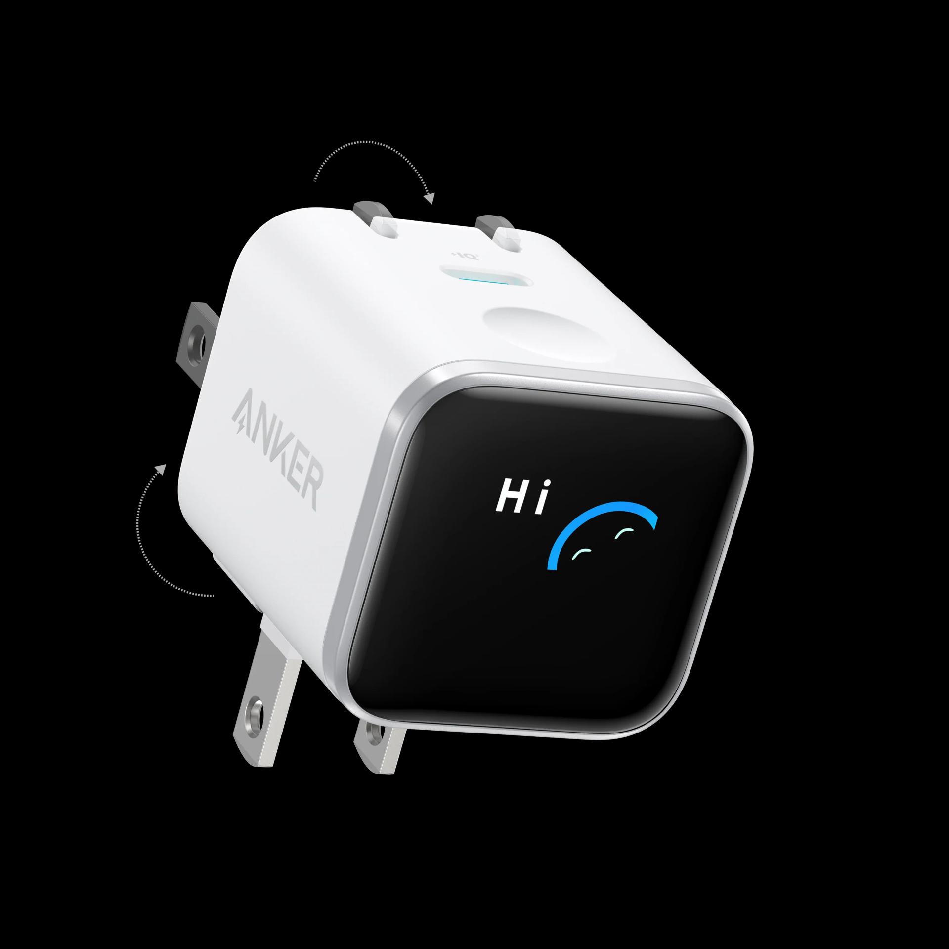 شاحن ANKER Nano A121D 45W GaN بشاشة ذكية USB-C شحن سريع - View 1