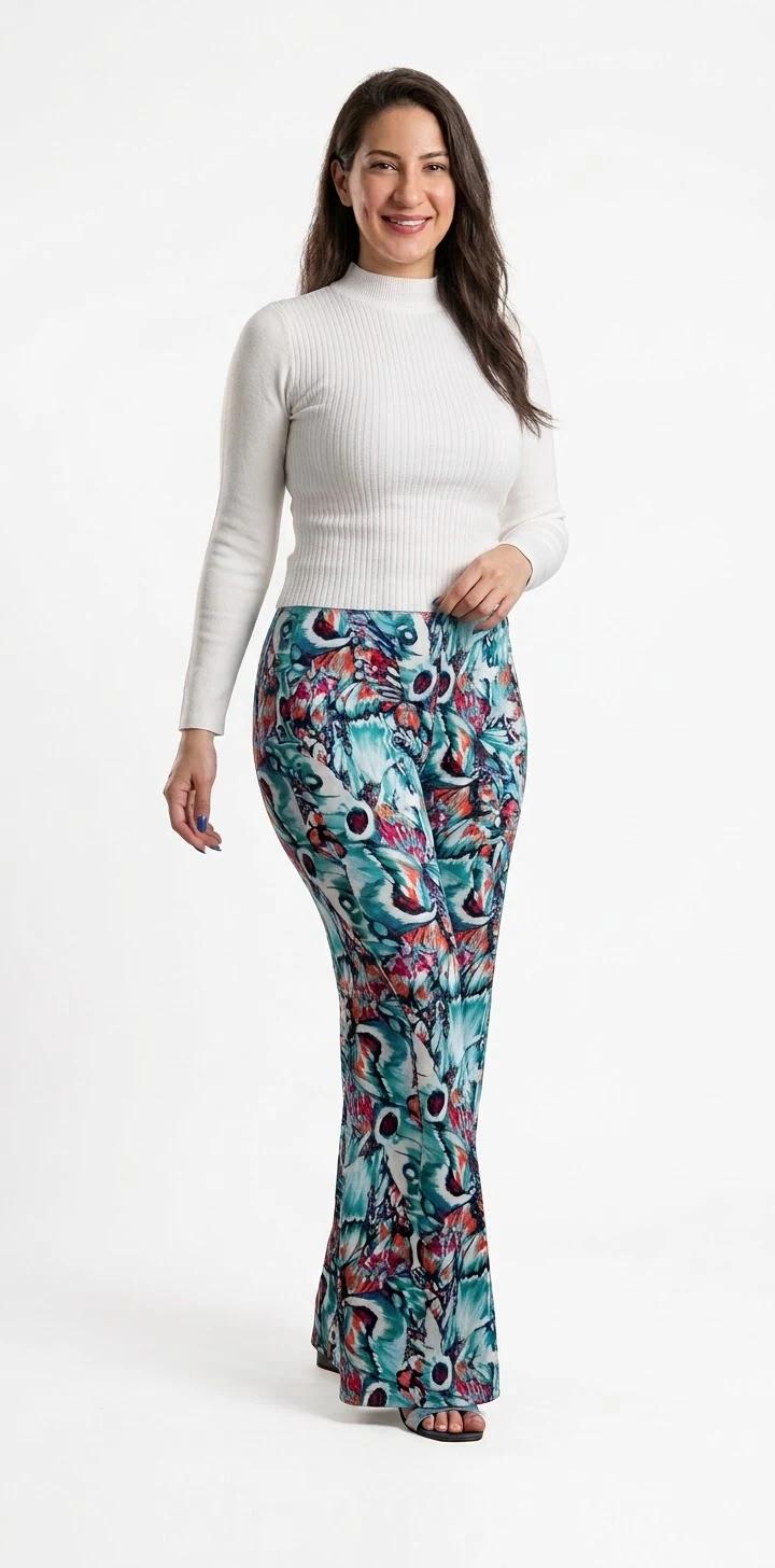 Flared trousers