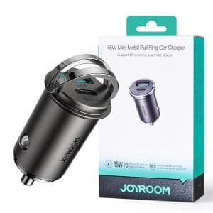 شاحن سيارة JOYROOM C-A35 شحن سريع 45 واط USB-C وUSB-A - View 1