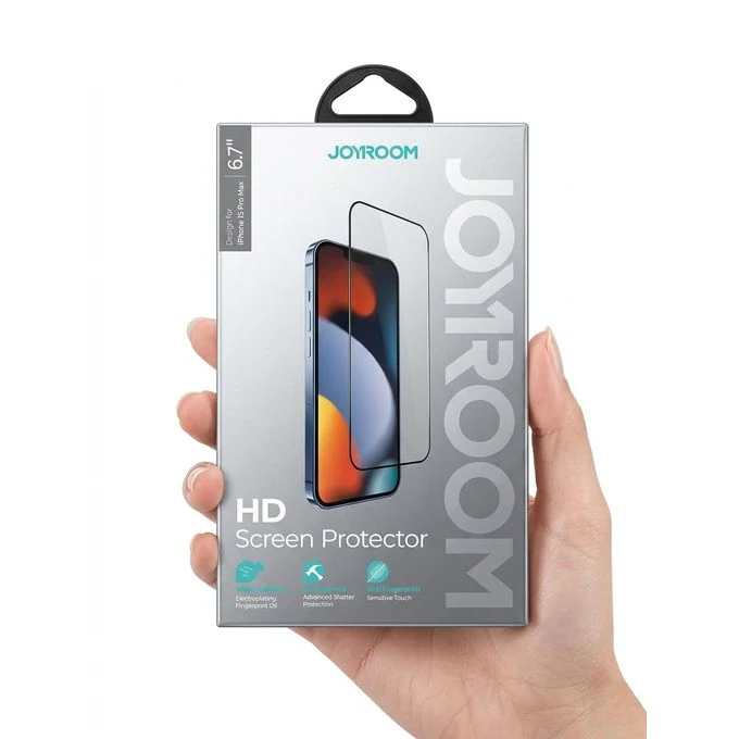 JOYROOM Glass Screen Protector with Black Edge