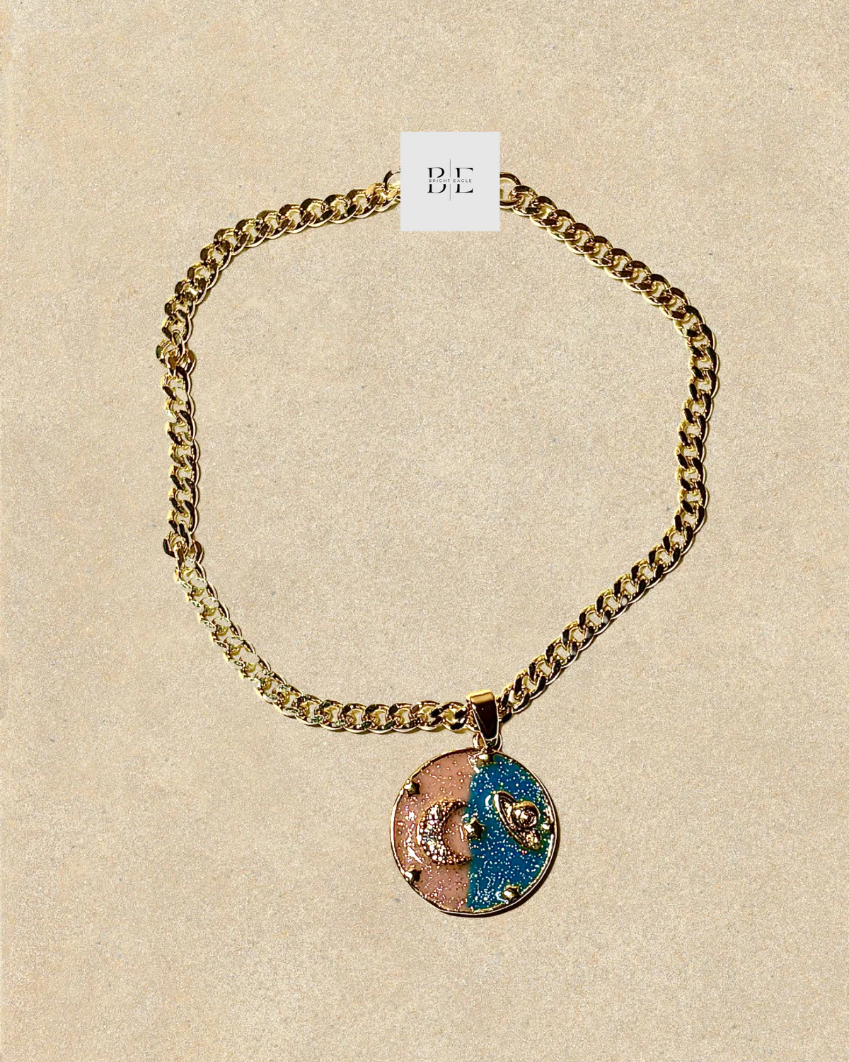Sun & Saturn Medallion